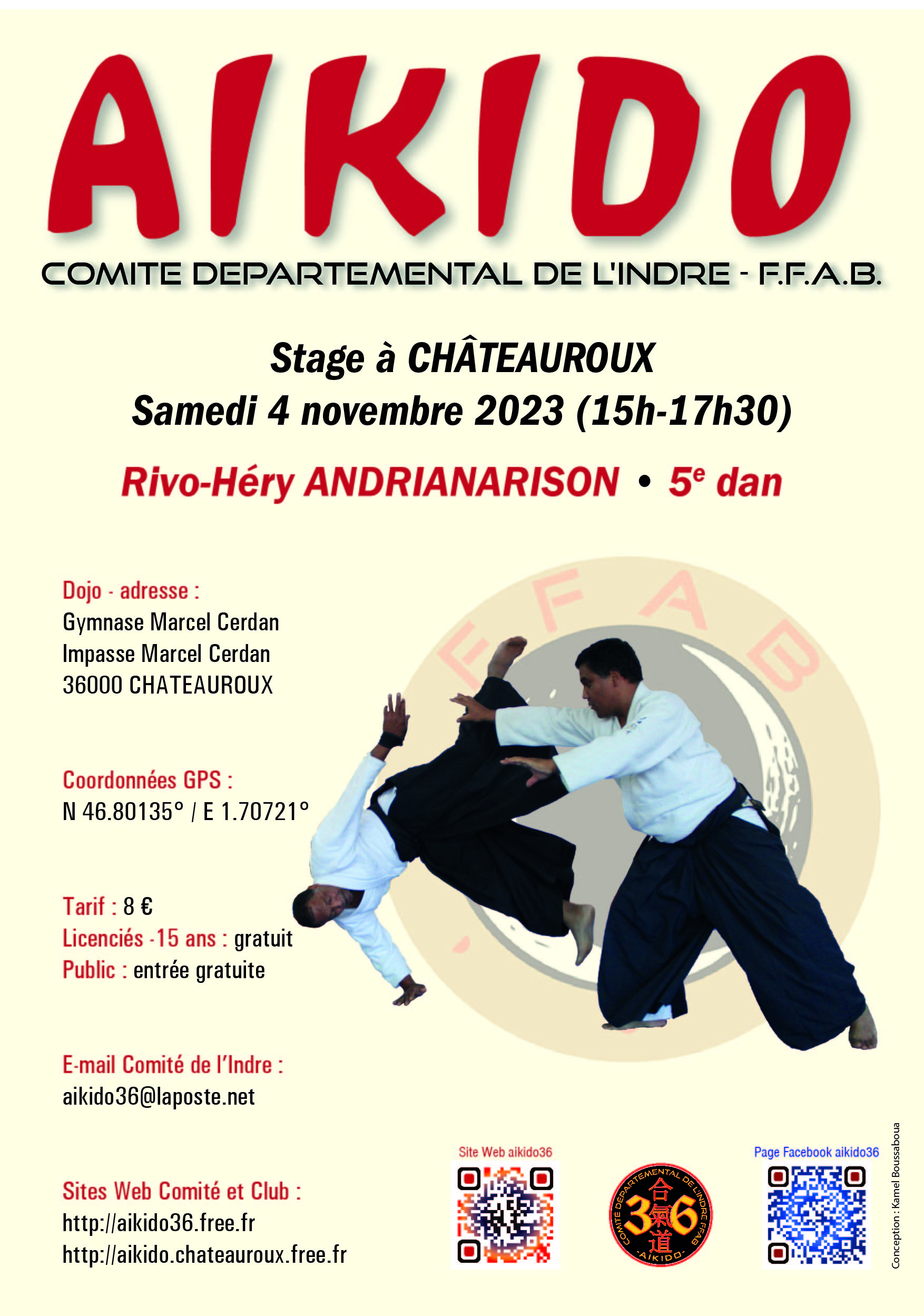 Affiche du stage