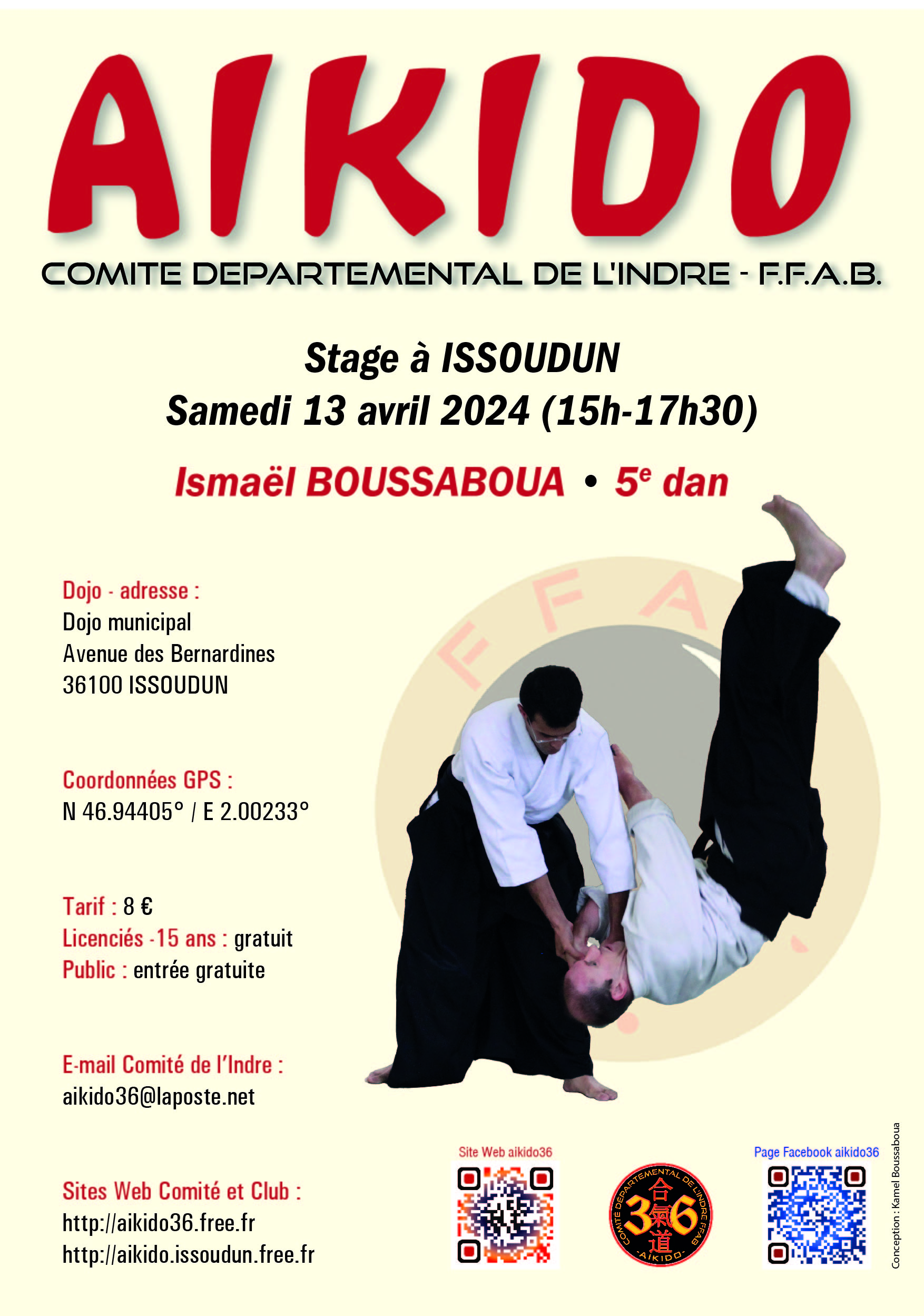 Affiche du stage