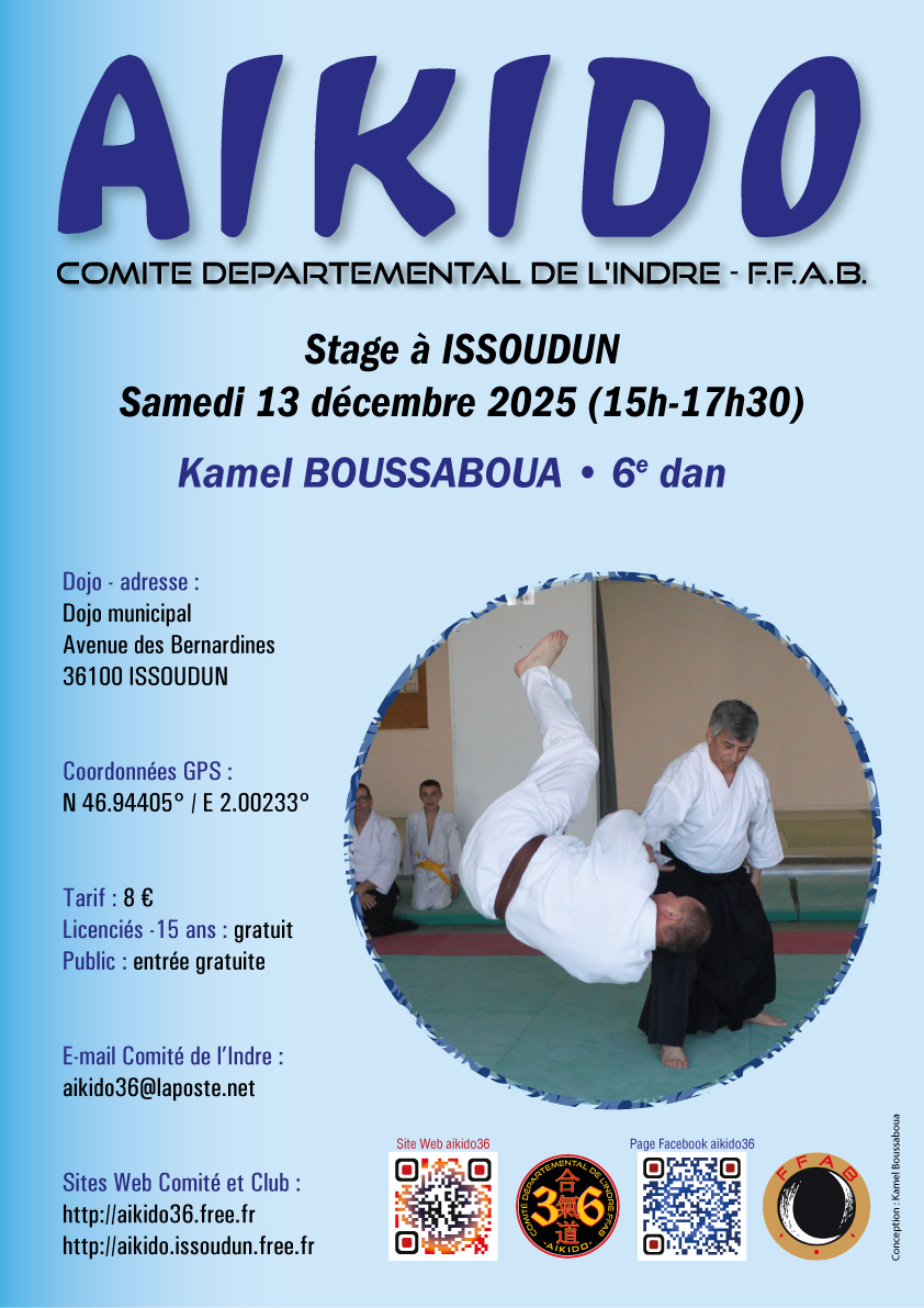 Affiche du stage