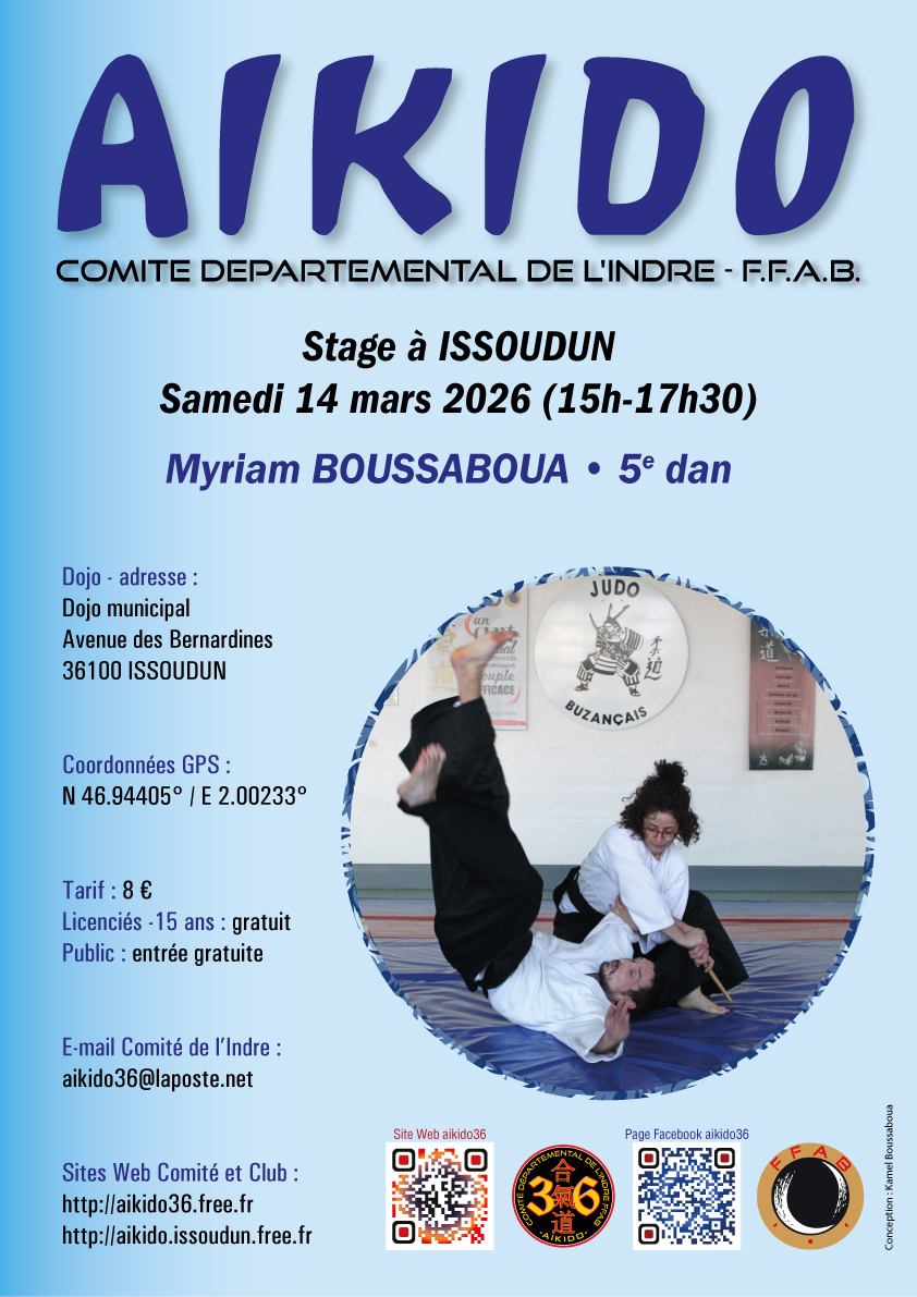 Affiche du stage