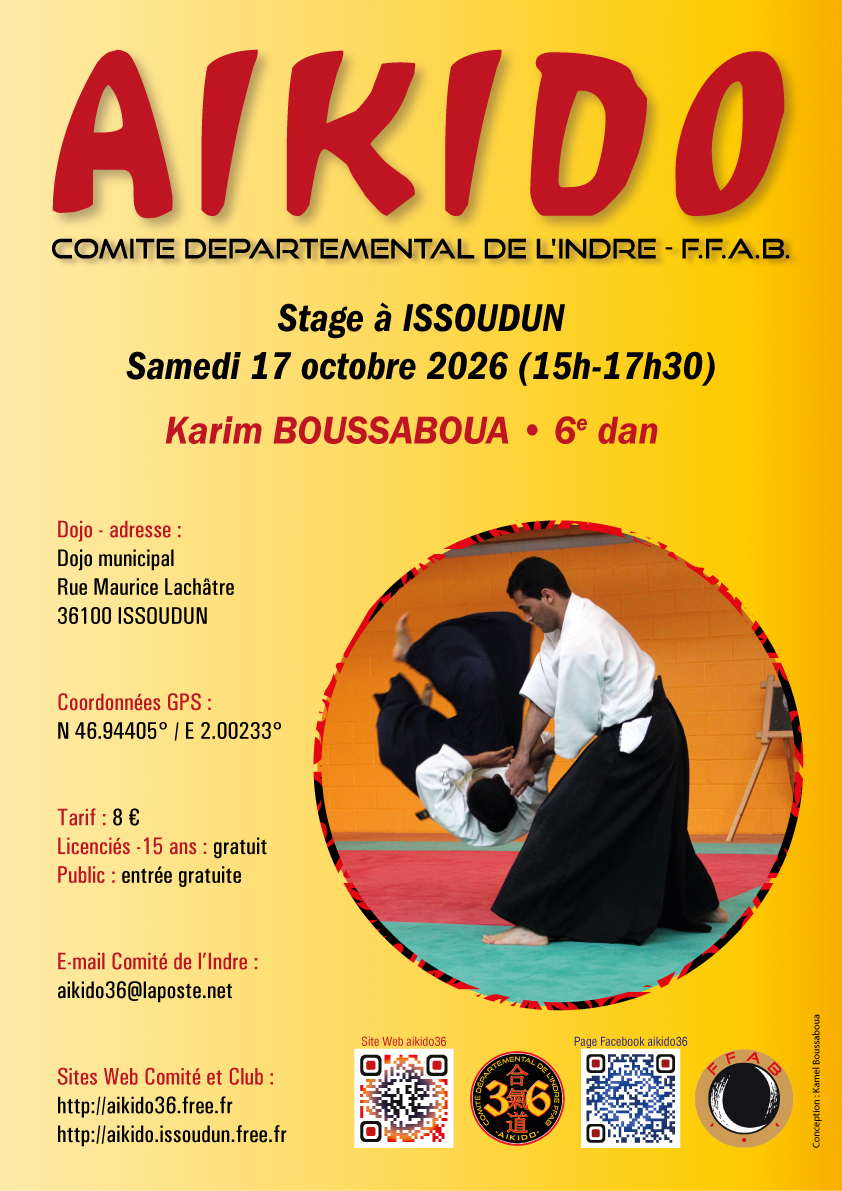 Affiche du stage