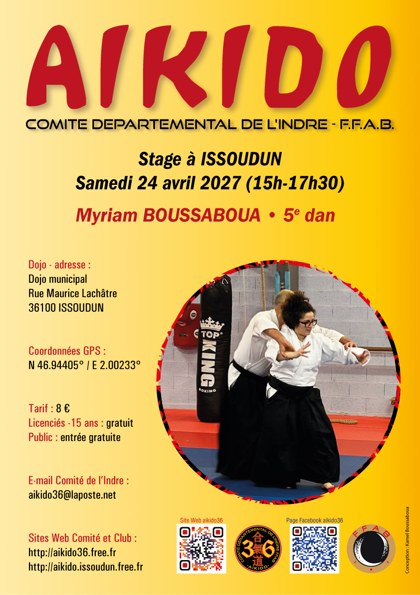 Affiche du stage