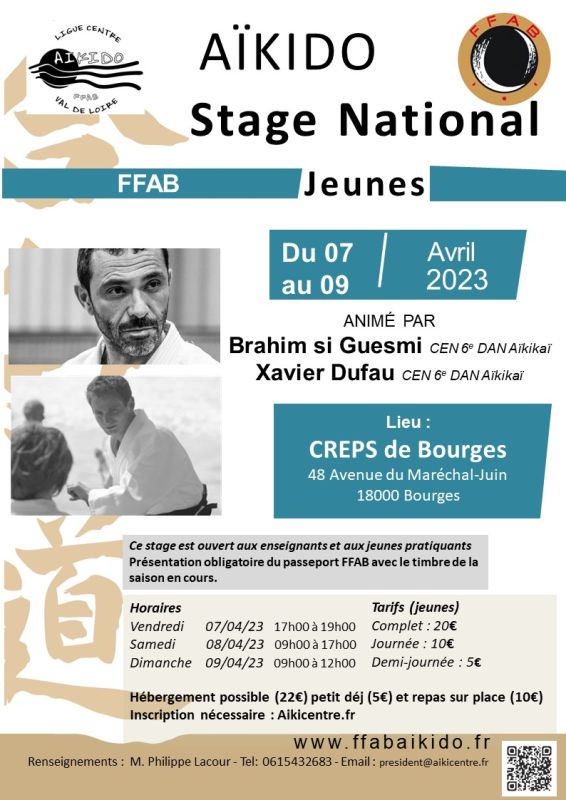 Affiche du stage